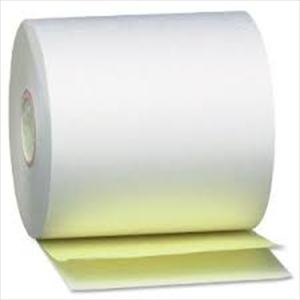2 Ply White /Canary  rolls, 4 1/2 in. for PRINTPRO: 7200, 7300, S600, S610, S830, S7000, T2000